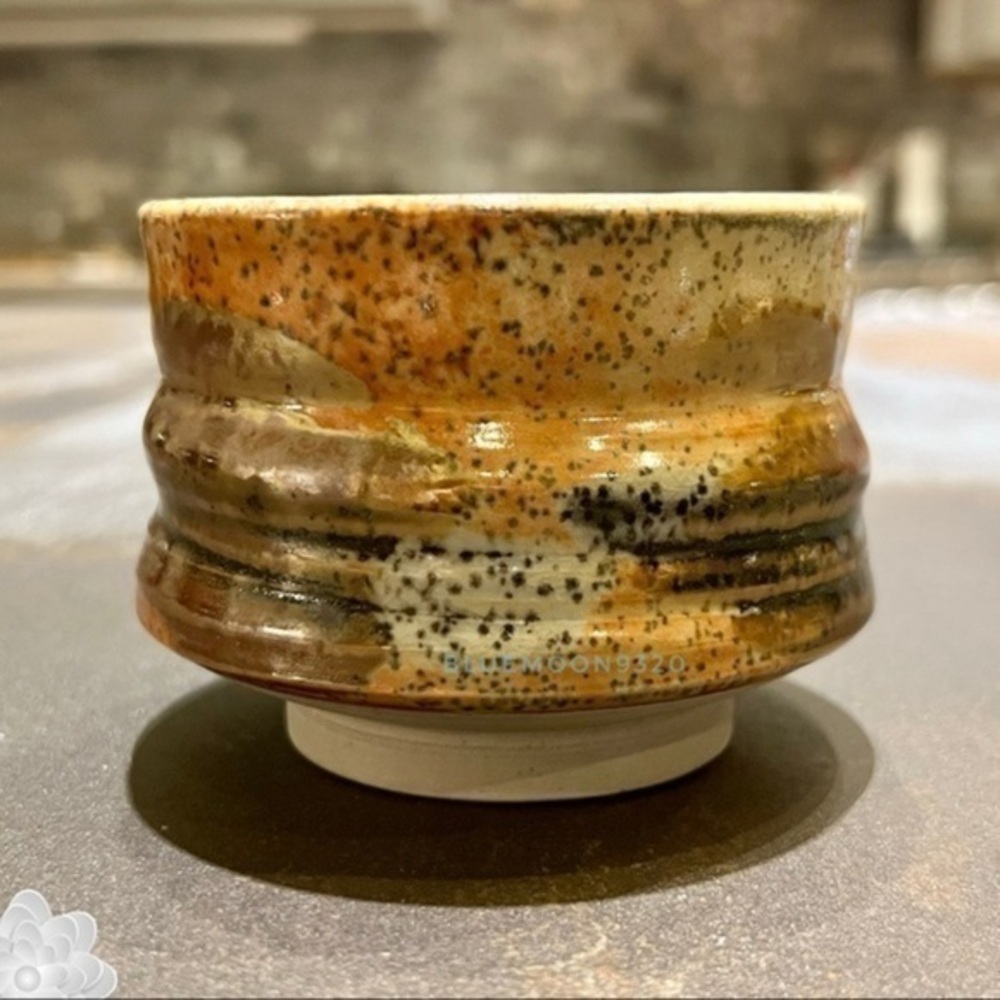 Studio Art Pottery Japanese Tea Bowl
